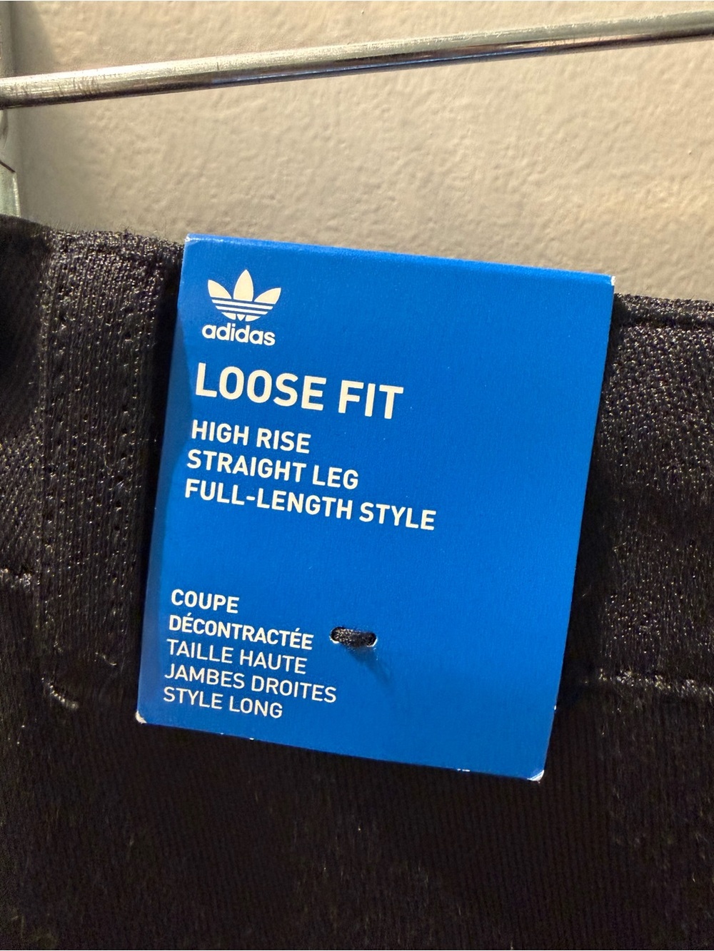 Adidas Originals Blue Version Adibreak Snap Track Pants NWT Black Sz 2 - Picture 8 of 10